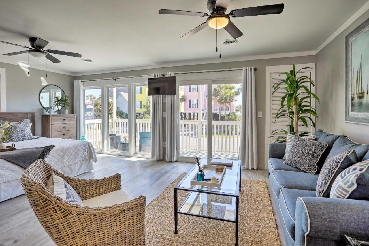 Updated Studio 1-Block Walk To Surfside Beach! Мертл-Біч Екстер'єр фото