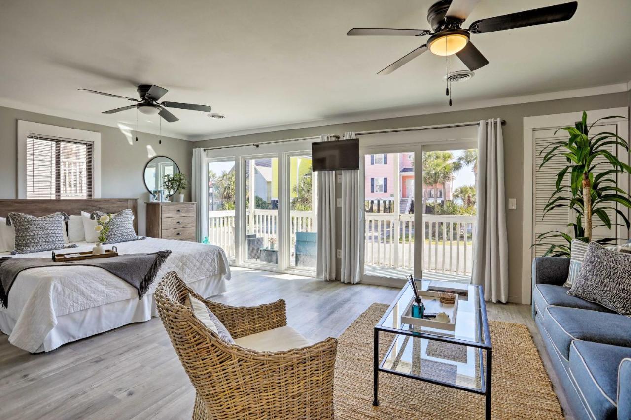 Updated Studio 1-Block Walk To Surfside Beach! Мертл-Біч Екстер'єр фото