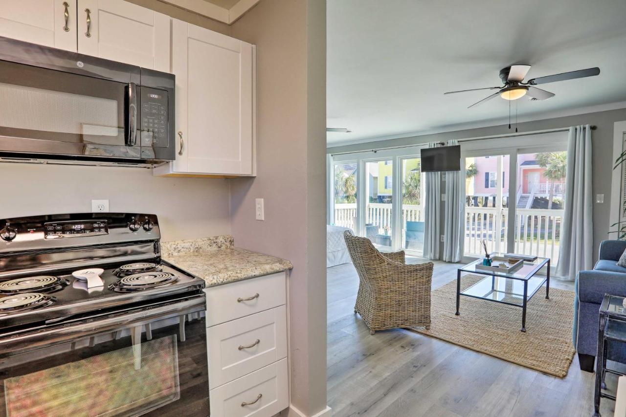 Updated Studio 1-Block Walk To Surfside Beach! Мертл-Біч Екстер'єр фото
